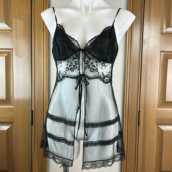 Victoria's Secret babydoll Chemise Lingerie Size Med - Picture 1 of 7